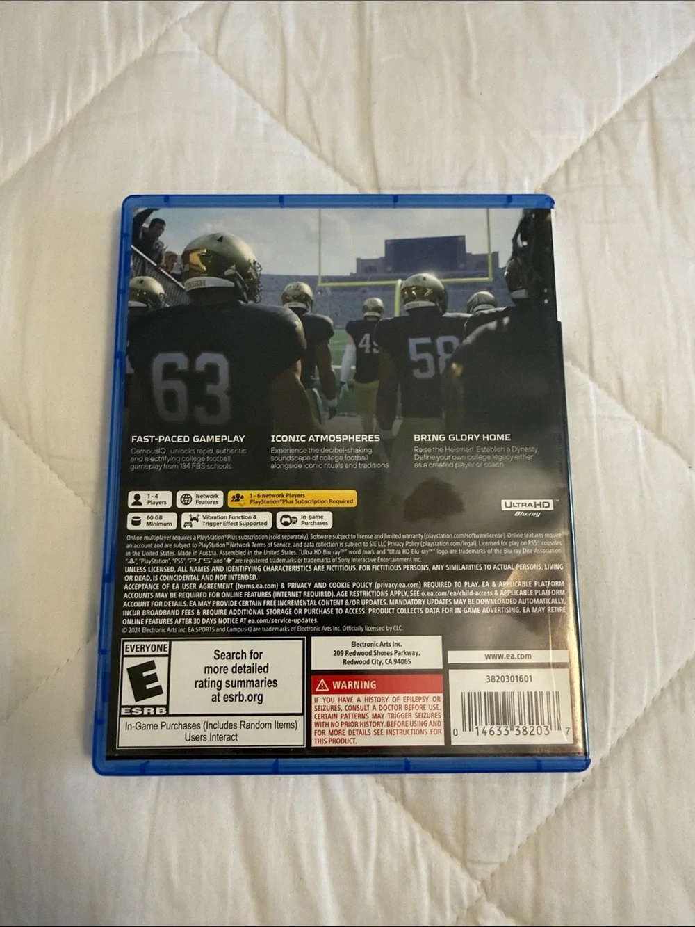 PS5 College Football 25